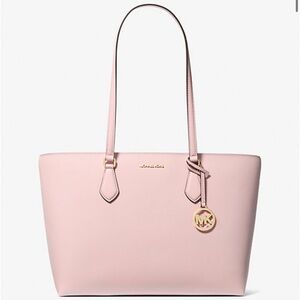 Michael Kors Soft Pink Tote with Gold Accents